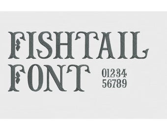 fishtail font ttf